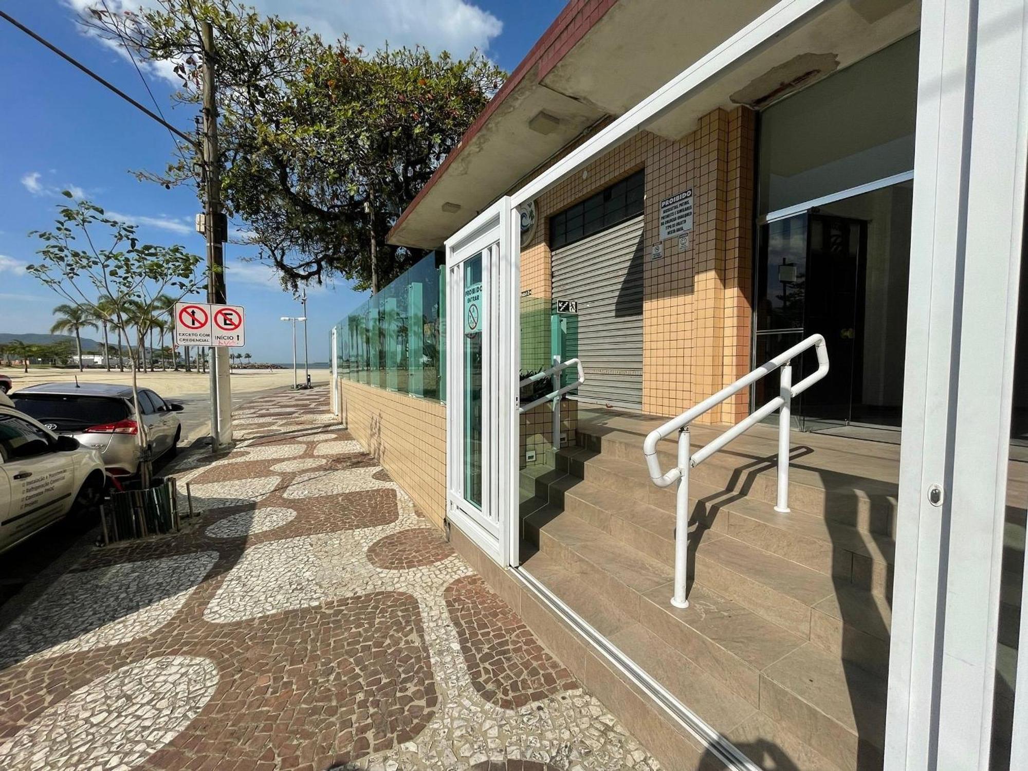 Apartamento Pe Na Areia Melhor Vista Mar De Santos Esterno foto